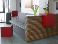 Ladenbau Sitzgelegenheit