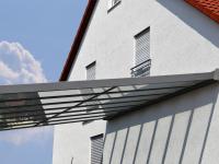 Glas-Aluminium-Dach