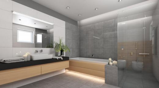 Badezimmer Glaswand Dusche
